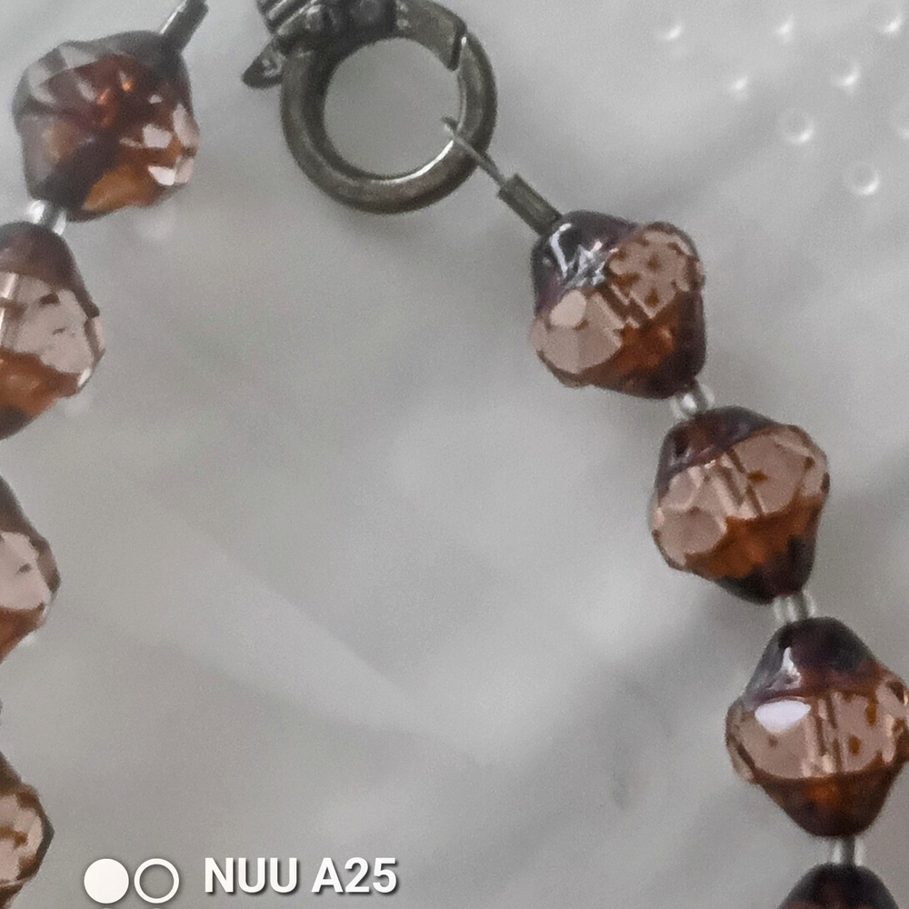 Charm Bracelet. Sewing Theme. 7". Sweet Charms And Translucent Beads